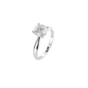 Дамски пръстен от бяло злато с диамант 1.00Ct Cara Diamanti K101-10021W(6.5)/14K