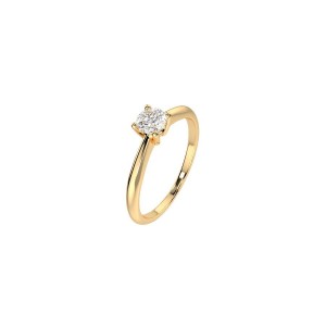Златен дамски пръстен с диамант 0.35Ct Cara Diamanti K101-10021Y(4.5)