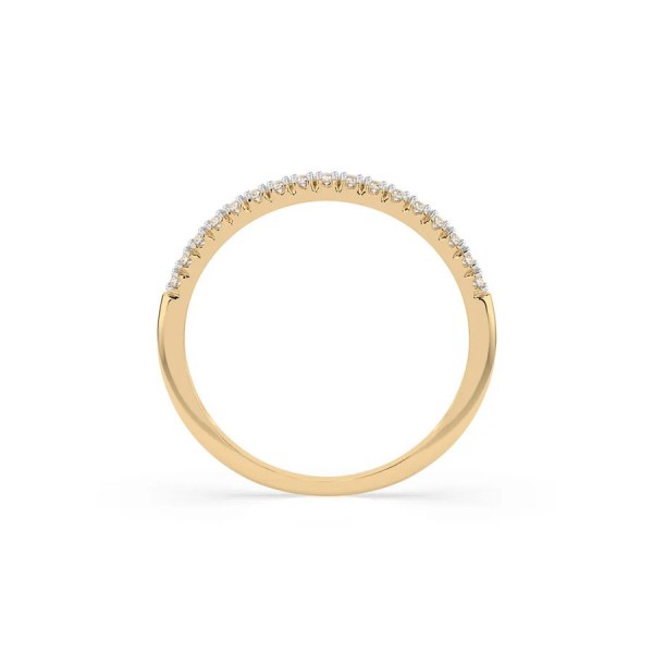 Златен дамски пръстен с диаманти 0.14Ct Cara Diamanti K101-10076Y/14K