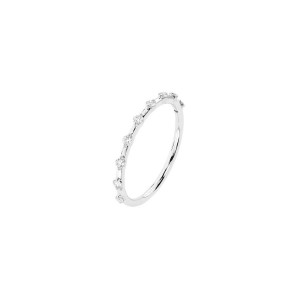 Дамски пръстен от бяло злато с диаманти 0.18Ct Cara Diamanti K101-10145W/14K