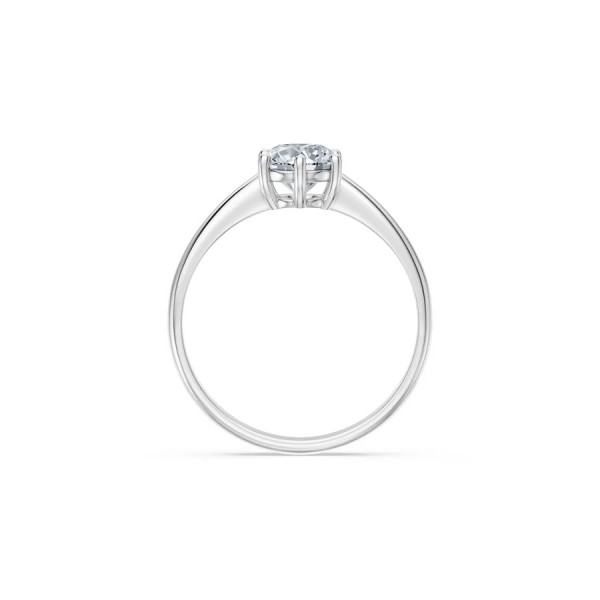 Дамски пръстен от бяло злато с диамант 1.00Ct Cara Diamanti K101-10151W(6.5)/14K