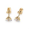 Дамски обеци от жълто злато с диаманти 0.70Ct Cara Diamanti K102-10040Y(4.7)