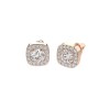 Дамски обеци от розово злато с диаманти 0.80Ct и 0.20Ct Cara Diamanti K102-10152R(4.7)