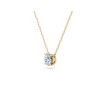 Златно дамско колие с диамант 0.70Ct Cara Diamanti K104-10040Y(5.7)/14K