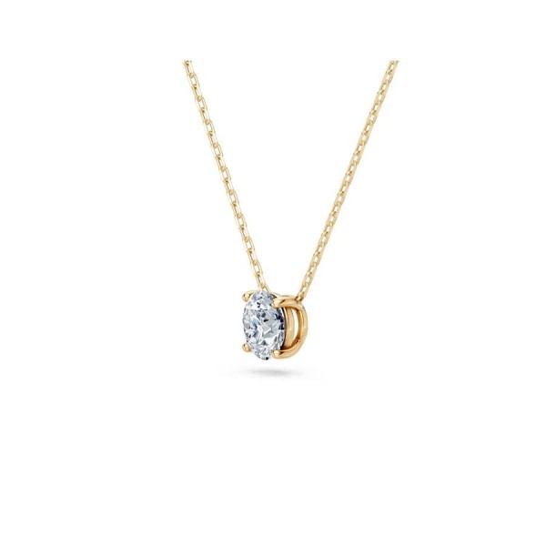 Златно дамско колие с диамант 0.70Ct Cara Diamanti K104-10040Y(5.7)/14K