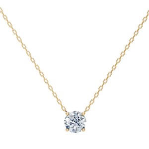 Златно дамско колие с диамант 0.70Ct Cara Diamanti K104-10040Y(5.7)/14K