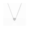 Дамско колие от бяло злато с диаманти 0.09Ct Cara Diamanti K104-10059W/14K