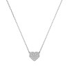 Дамско колие от бяло злато с диаманти 0.09Ct Cara Diamanti K104-10059W/14K