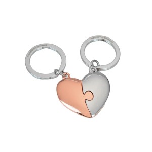Ключодържател Сърце пъзел Metalmorphose MTM304-01