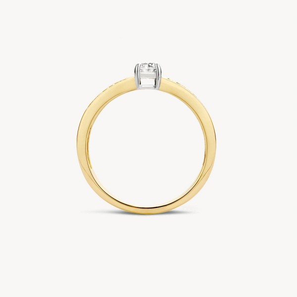 Златен дамски пръстен Blush 1125BZI