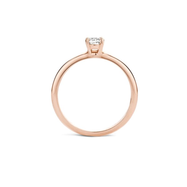 Дамски пръстен розово злато Blush 1133RZI