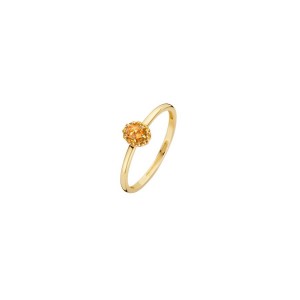 Златен дамски пръстен с цитрин Blush 1226YCI