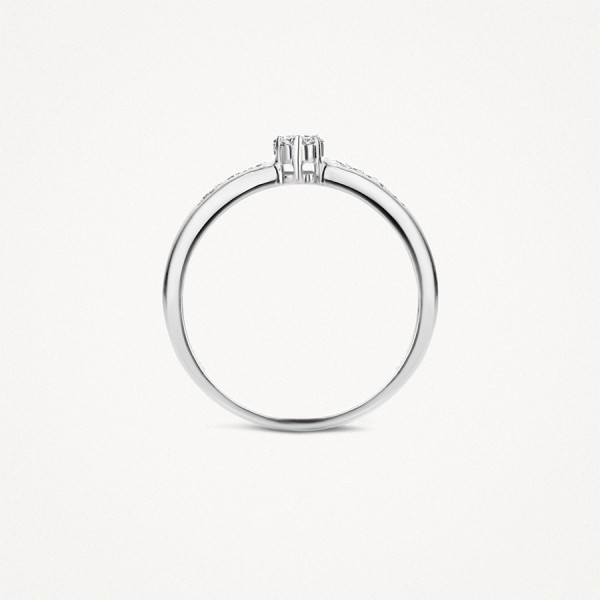 Дамски пръстен от бяло злато с диаманти Blush 1625WDI