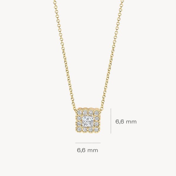 Златно дамско колие Blush 3197YZI