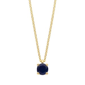 Златно колие с рожден камък сапфир (месец септември) Blush 3200YBS