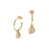 Дамски обеци Guess JUBE01191JWYGT/U