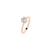 Дамски пръстен от розово злато с диамант Cara Diamanti K101-10027R