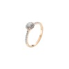 Дамски пръстен от розово злато с диаманти 0.25Ct и 0.29Ct Cara Diamanti K101-10095R(4.0)/14K