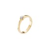 Златен дамски пръстен с диамант 0.15Ct Cara Diamanti K101-10151Y(3.4)/14K