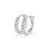 Дамски обеци от бяло злато с диаманти 0.42Ct Cara Diamanti K102-10109W(2.0)/14K