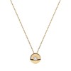 Златно дамско колие с диамант 0.04Ct Cara Diamanti K104-10015Y(2.2)/14K