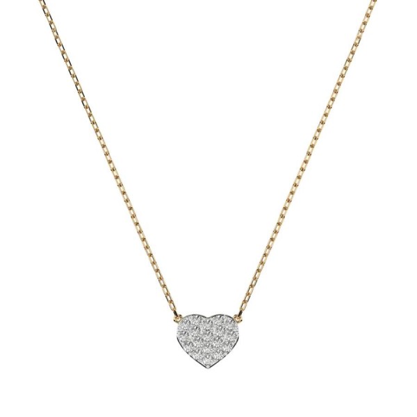 Златно дамско колие с диаманти 0.09Ct Cara Diamanti K104-10059Y/14K