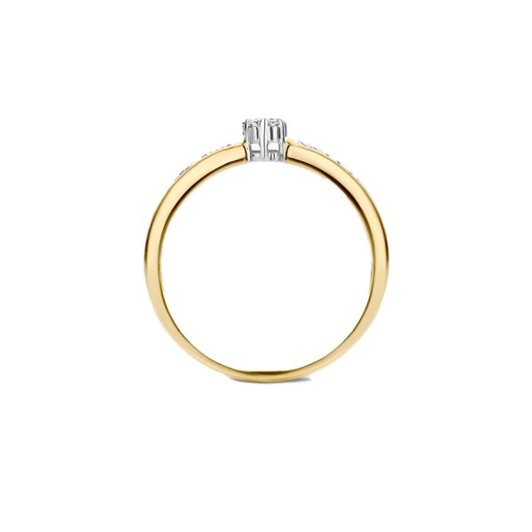 Златен дамски пръстен с диаманти Blush 1625BDI