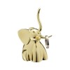 Поставка за пръстени Umbra Zoola Elephant, цвят месинг