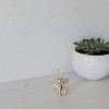Поставка за пръстени Umbra Zoola Elephant, цвят месинг