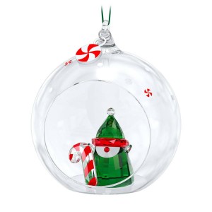 Топка за елха Holiday Cheers Santa's Elf Swarovski 5596383