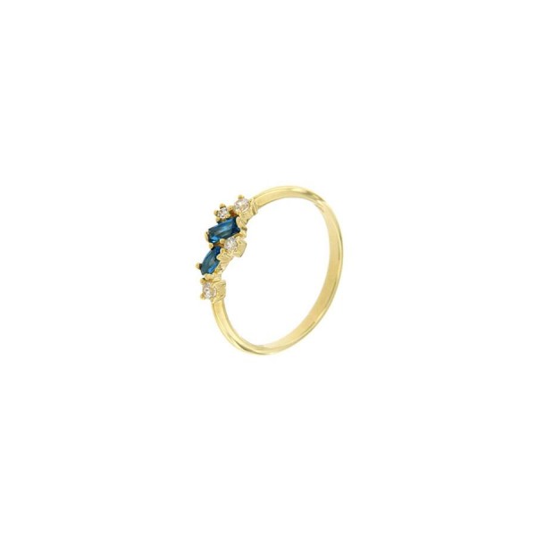 Златен пръстен Cara Diamanti A3988 C7
