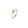 Дамски пръстен от розово злато с диамант Cara Diamanti K101-10012/1R