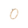 Дамски пръстен от розово злато с диамант 0.10Ct Cara Diamanti K101-10041R(3.0)/14K