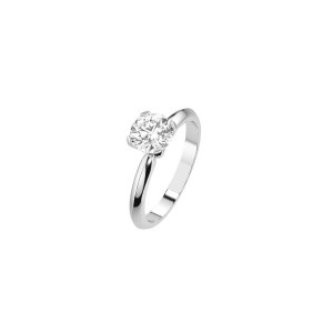 Дамски пръстен от бяло злато с диамант 0.70Ct Cara Diamanti K101-10089W(5.7)