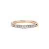 Дамски пръстен от розово злато с диаманти 0.07Ct и 0.10Ct Cara Diamanti K101-10126/2R(2.6)/14K