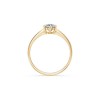 Златен дамски пръстен с диамант 0.70Ct Cara Diamanti K101-10151Y(5.7)/14K