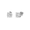 Дамски обеци от бяло злато с диаманти 0.80Ct Cara Diamanti K102-10012W(4.7)