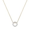Златно дамско колие с диаманти 0.09Ct Cara Diamanti K104-10028Y/14K
