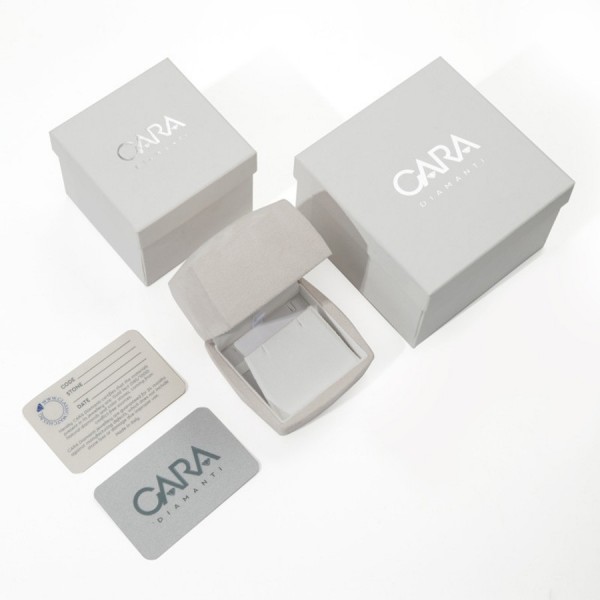 Златна дамска гривна с диаманти Cara Diamanti RG/10.6/D