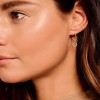 Висулки за обеци от бяло злато Blush 9066WZI