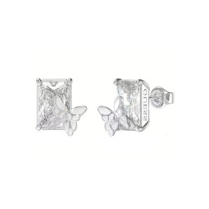 Дамски обеци с емайл Guess JUBE04099JWRHT/U