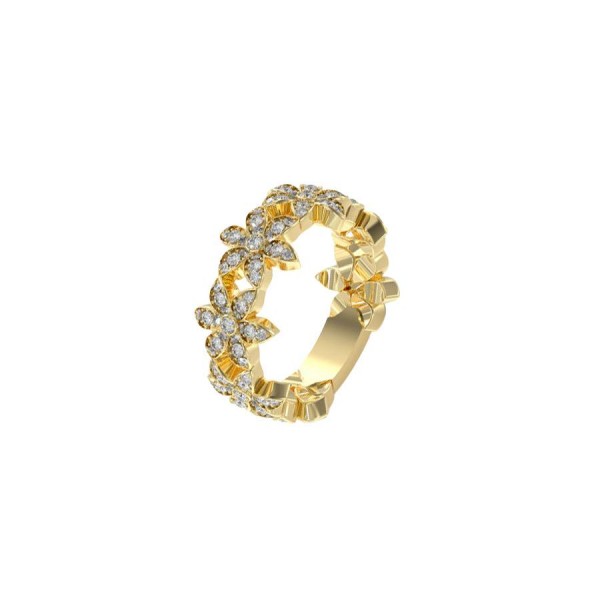 Дамски пръстен Guess JUBR04148JWYG