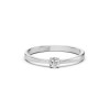 Дамски пръстен от бяло злато с диамант 0.20Ct Cara Diamanti K101-10012/1W(3.7)/14K