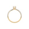 Златен пръстен с диаманти Cara Diamanti K101-10023Y