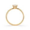 Дамски пръстен от злато с диамант 0.30Ct