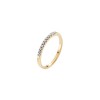 Златен дамски пръстен с диаманти 0.11Ct Cara Diamanti K101-10109Y(1.3)/14K