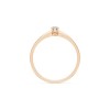 Дамски пръстен от розово злато с диамант 0.10Ct Cara Diamanti K101-10116R(3.0)/14K