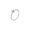Дамски пръстен от бяло злато с диаманти 0.40Ct и 0.16Ct Cara Diamanti K101-10144W(4.7)/14K
