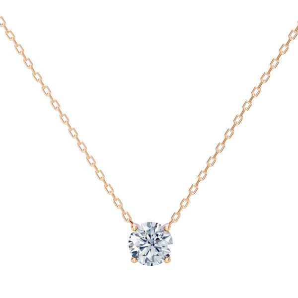 Дамско колие от розово злато с диамант 0.70Ct Cara Diamanti K104-10040R(5.7)/14K