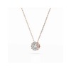 Дамско колие от розово злато с диаманти 0.10Ct и 0.10Ct Cara Diamanti K104-10044R(3.0)/14K